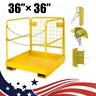 015383639976 Unbranded Forklift Safety Cage Work Platform Basket Heavy