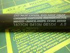 0353021 Hyster Forklift Spring Gas