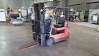 5fbe18 2800lb Toyota 185 Capacity Electric Sit Down 3 Wheel Forklift Can Ship