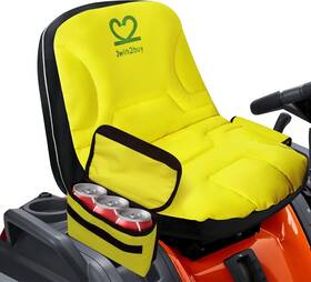 600d 2win2buy 683723427196 Riding Lawn Mower Seat Cover With Padded And Non Slip Fabric Rubber L