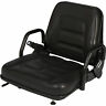 355102bk03 Concentric Universal Fork Lift Seat Black Model 744587357163