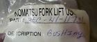 3ec-41-11731 Genuine Komatsu New Forklift Steer Axle Pivot Bushing
