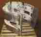 45f-rcf-06br2 Cascade 3750 Lb Cap 25 60 Rotating Lift Truck Paper Roll Clamp