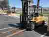 Gp40 6200lb Caterpillar Mitsubishi Pneumatic Forklift Lift Truck 3 Stage