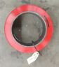 632-141-101 Raymond Red Poly Smooth Fork Truck Drive Tire