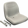 6777 Milsco Seat With Slide Rails Replacement For Seats Gray