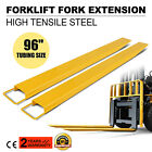 74azy007 Vevor Forklift Pallet Fork Extensions Pair Retaining Lengthen 278716842638
