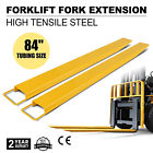 8lxqi008 Vevor Forklift Pallet Fork Extensions Pair Thickness Industrial 398695516754