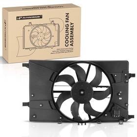 Aptf0177 A-premium Engine Radiator Cooling Fan Assembly Compatible With Select Chevrol