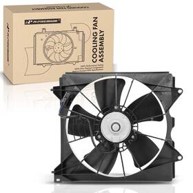 Aptf0224 A-premium Left Engine Radiator Cooling Fan Assembly Compatible With Select Ho