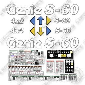 02575-3099 Aftermarket Genie S60 Sn Decal Kit Boom Lift -