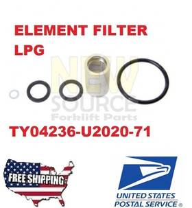 04236-u2020-71 Aftermarket Propane Filter Kit Toyota 8fg35u 8fg80u With 1fs Engine