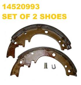 Aftermarket 14520993 Brake Shoes Set Of 2 Sf019