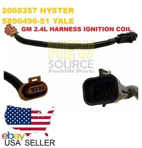 5800496-51 Aftermarket 2068357 Hyster Yale Harness Ignition Coil Gm 2.4l Engine Vortec