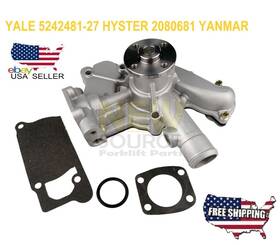 524248127 Aftermarket 2080681 Hyster H50xt Yale With Yanmar 2.5l 3.5l Water Pump Ba033