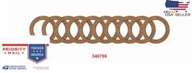 5059715-59 Aftermarket 346796 Hyster H45 65xm D177 Yale Friction Clitch Disc Set Of 10