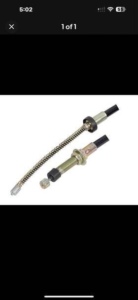 36531-00h01 Aftermarket Nissan Forklift Brake Cable Lh 57 1/2 Inch Fits Cph Models