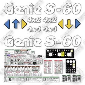 6830-09153 Aftermarket Genie S60 Decal Kit Boom Lift -