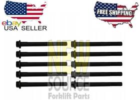 90105-12952-71 Aftermarket 80105-76041-71 10 X Cylinder Head Bolt Toyota 4y Set Of