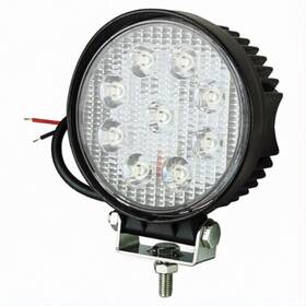 Fpe-ll18-702b Aftermarket Set Of 2 Universal Forklift Round Light 12-80v 27w
