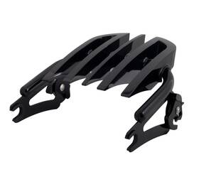 Hw157319 Aftermarket Black Detachable Stealth B2 Luggage Rack For Harley Electra Glide Road