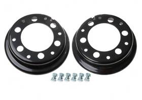 Aftermarket R700-3 Qty 2 Nissan Forklift Steel Rim Split Wheel 700-12 Tire Size 6 Bolt
