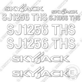 Sj1256ths Aftermarket Fits Skyjack Decal Kit Telehandler White Cut Only - 3m Vinyl