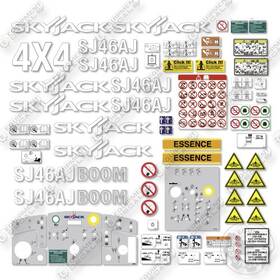 Aftermarket Sj46aj Skyjack Essence Version Decal Kit Articulating Boom Lift - Ki