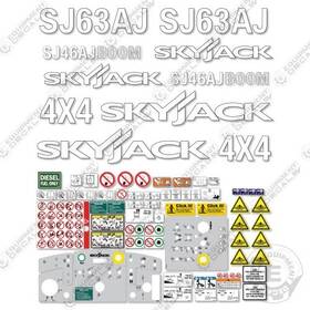Sj63aj Aftermarket Fits Skyjack Decal Kit Boom Lift Replacement Stickers - 3m Vinyl