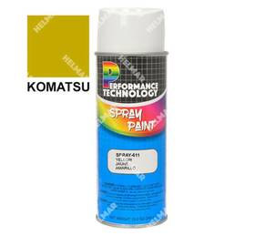 Spray611 Aftermarket Qty 3 Komatsu Forklift Spray Paint Yellow 12oz
