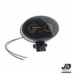 Sy83989 Aftermarket Forklift Safety Spotlight - Red Led 12-110v