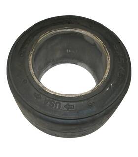 Syftrt-045000 Aftermarket 9 X 5 Forklift Tire Black Rubber - Smooth Free Shipping