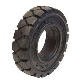 Syts600x9x4t-e Aftermarket Qty 2 Forklift Tire Solid Pneumatic 6.00 X 9 Black Traction