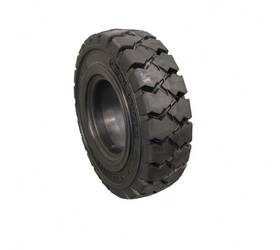 Syts650x10x5t-e Aftermarket Forklift Tire 6.50-10 Solid Pneumatic Black Traction
