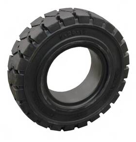 Syts825x15x6.5t Aftermarket Forklift Tire 8.25-15 Solid Pneumatic Black Traction