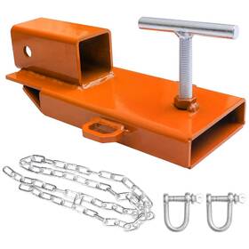 Nglp-18-orange Aiwargod Forklift Trailer Hitch Attachment 1pc 2 Inch Receiver Towing Ad