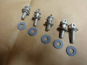 1107798 Allis-chalmers 10mt G153 G230 Forklift Starter Terminal Stud With Insulator