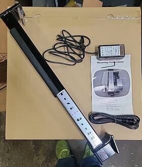 1666232 American Equipment Safety Tine Guide Laser Forklift Battery Operated Hyster
