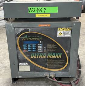 1045t3-24umf Ametek Prestolite Power Ultra Maxx Forklift Smart Charger 3phase 480 Good Used