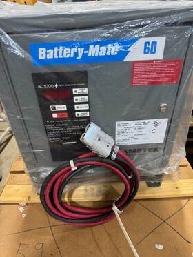 510mi-12e Ametek Battery-mate Forklift Battery Charger 24v 510ah 240/480 1-phase