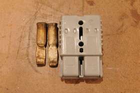 6325g5 Anderson Power Forklift Battery Connector Kit Gray 175 Amp