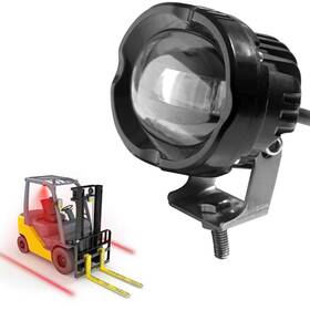 Aomax 923143056748 Forklift Light Warehouse Safety Warning Lamp Offroad Race 12v 36v 48v Red Led