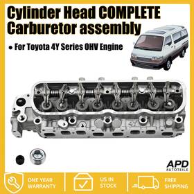 11101-73021 Apd Autoteile For Toyota 4y Engine Cylinder Head Complete Carburetor Assembly New