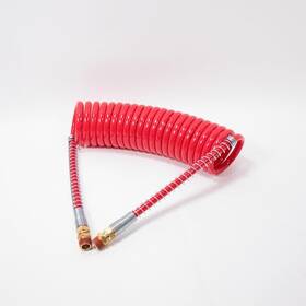 179.3001.15 Automann Line Assy Air Coiled Brake Single Coil 15 Ft Red