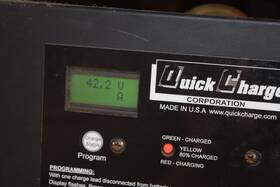 Scesx3660 Battery Charger Quick Charge Corp Litium Ion Gel Cell 36v- 60a 1 Ph Forklift