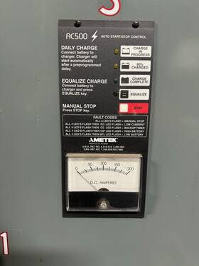 750e3-1b54m Battery Mate 36 Volt Forklift Charger Single Phase