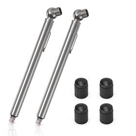 Bay State Importers 732131379389 2-pack Tire Pressure Gauge Heavy Duty Pencil-style 10 75 Psi For