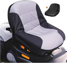 Bc0214 Beadchica Deluxe Waterproof Riding Lawn Mower Medium Grey&black Cover