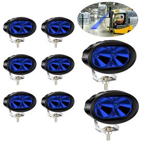 20w-ccd-b-8x Biqing 8pcs Led Forklift Light Blue Safety 20w Warehouse Pedestrian War