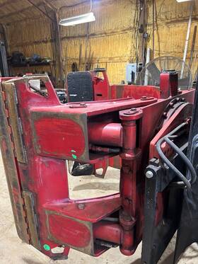 Ra330-njxx Bolzoni 2005 Paper Roll Clamp Forklift Attachment - 60 Inch Class 4 Mounting